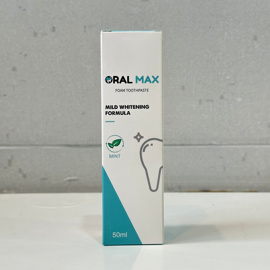 ORAL MAX - Mild Whitening Foam Toothpaste