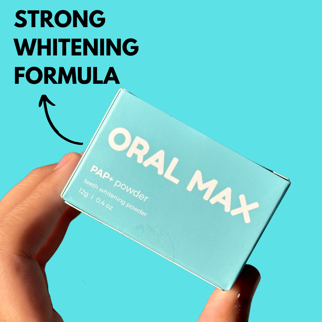 ORAL MAX - PAP+ Whitening Powder
