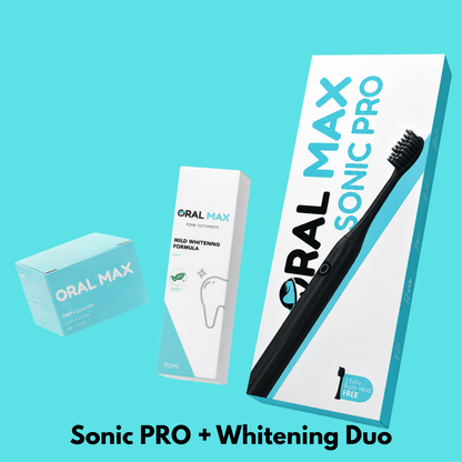ORAL MAX - Sonic PRO + Whitening DUO