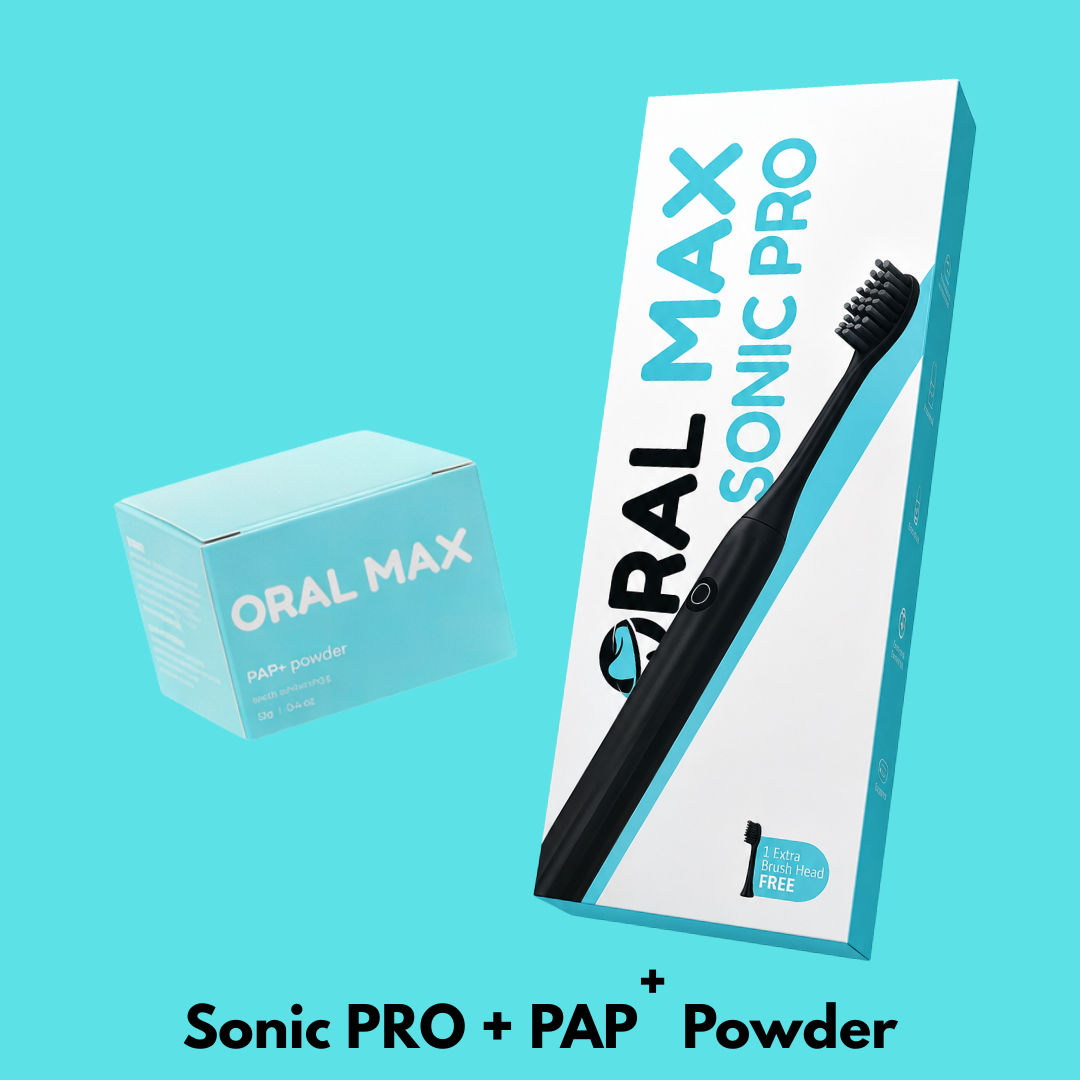 ORAL MAX - Sonic PRO + PAP+ Whitening Powder