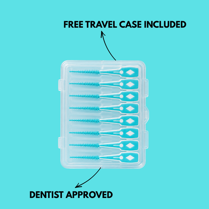 ORAL MAX - PROCLEAN SOFT TOOTHPICKS + TRAVEL CASE (26 PCS)