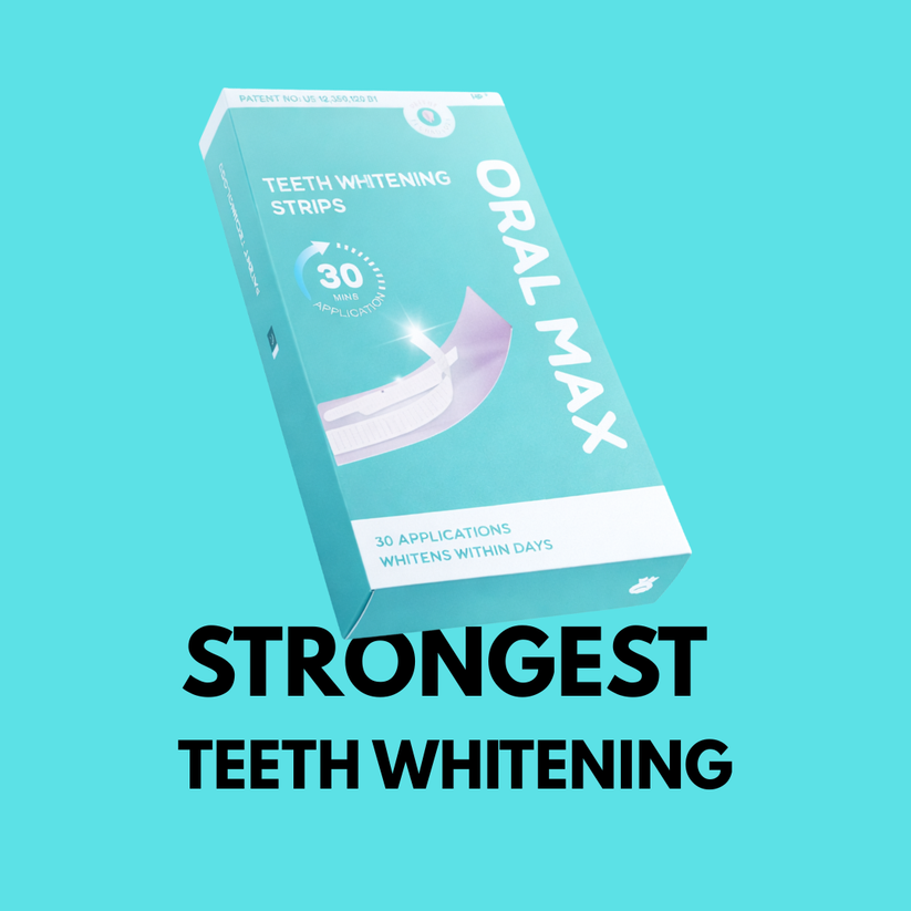 ORAL MAX - Teeth Whitening Strips (Ultra Strong Whitening) – oral max