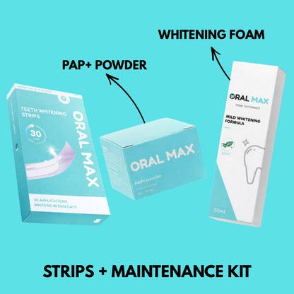 ORAL MAX - Teeth Whitening Strips (Ultra Strong Whitening)
